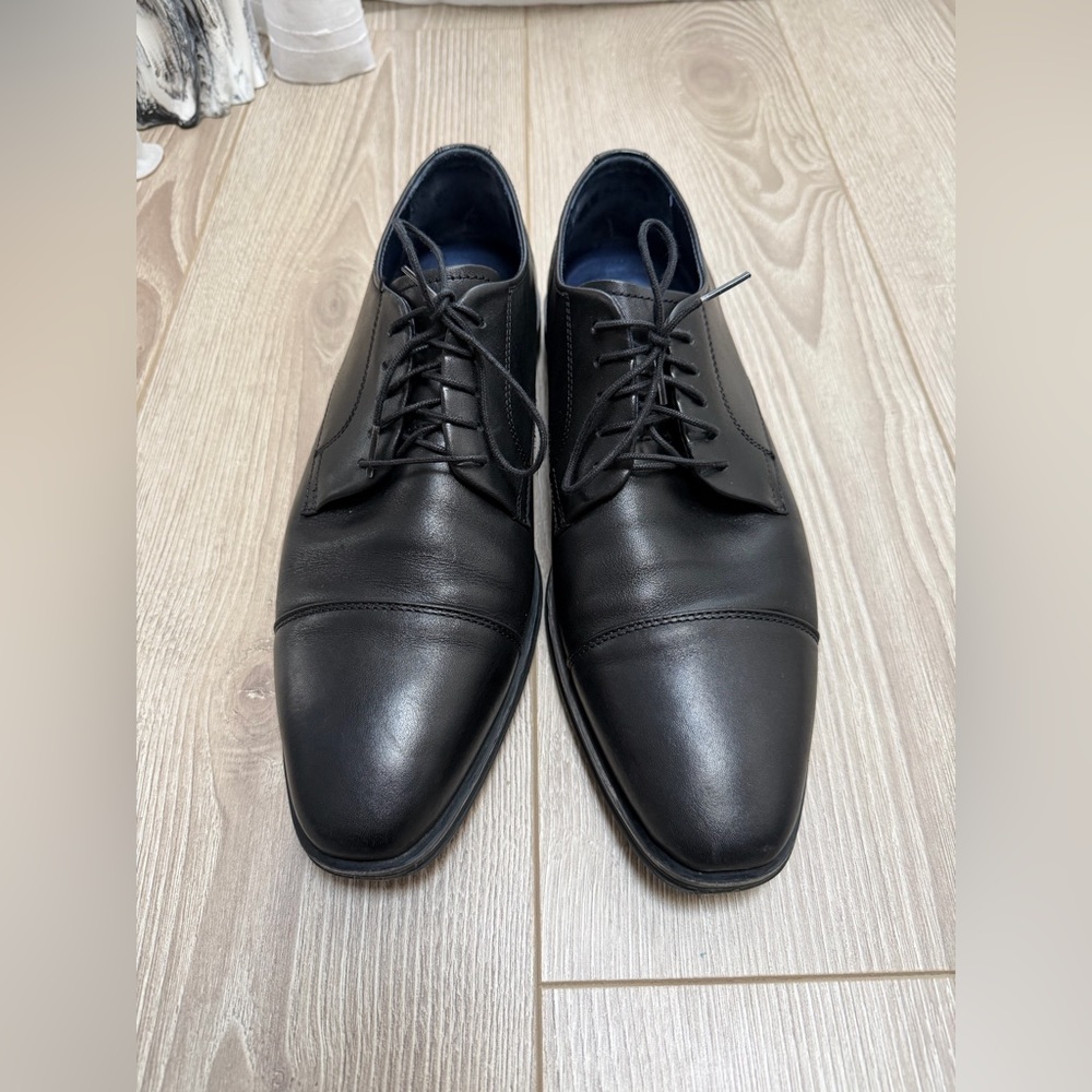 Cole Haan Lenox Hill Cap Oxford size 10.5 formal dress shoe suiting leather